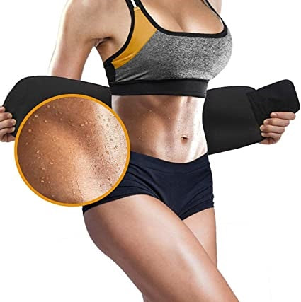 Slimming Taping Hot Shaper Sweat Slim Belt Fat Cutter & Fat Burner Hot Shaper Hot Belt Free Size for Men & Women