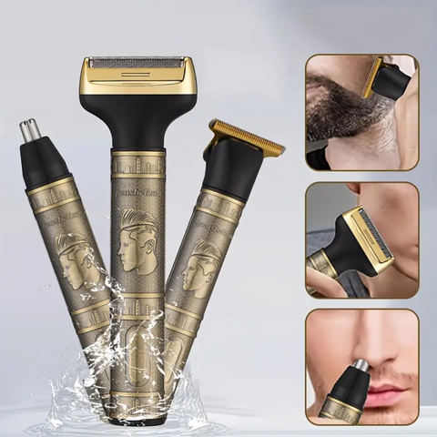 TRIMUX PROFESSIONAL T9 DRAGON STYLE TRIMMER FOR MEN, Usb Rechargeable Outline Edger Beard Trimmer, GROOMING KIT FOR MEN