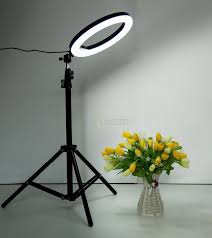 26cm Ring Light With Phone Holder & 3 Shades Of Colour For Videos Photography Studio & Lightining